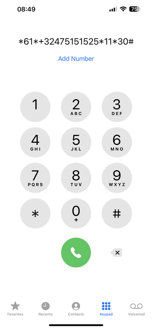 iPhone Set Settings