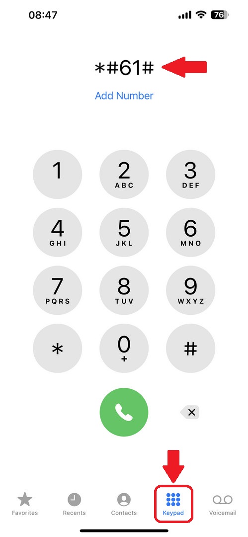 iPhone Check Settings